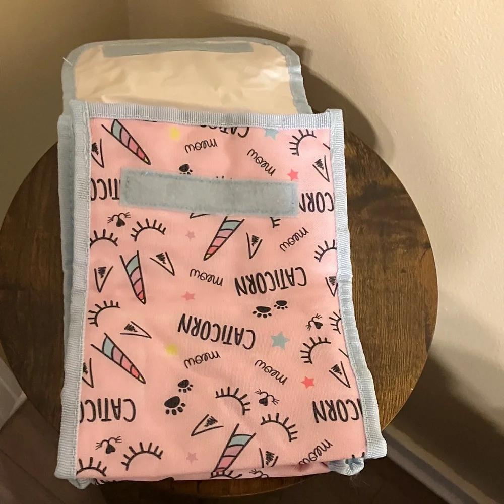 Kids Pink Caticorn Lunch bag